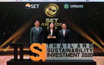 AGE คว้ารางวัล Thailand Sustainability Investment (THSI) ประจำปี 2563