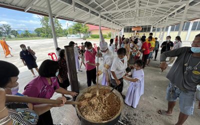 AGE ร่วมสืบสานประเพณีกวนข้าวทิพย์ สืบสานประเพณีไทยโบราณ